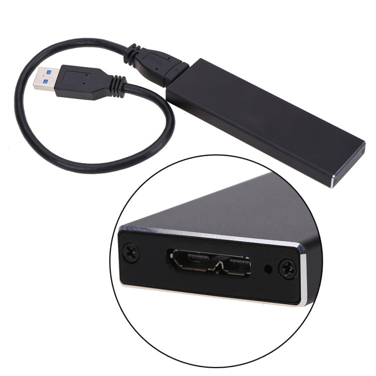 M.2 NGFF转USB3.0移动硬盘盒NGFF TO USB 固态硬盘盒跨境电商热卖