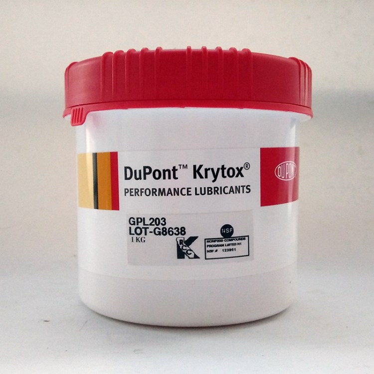 美国DuPont Krytox 杜邦GPL203润滑脂硅脂全氟高温轴承链条润滑油