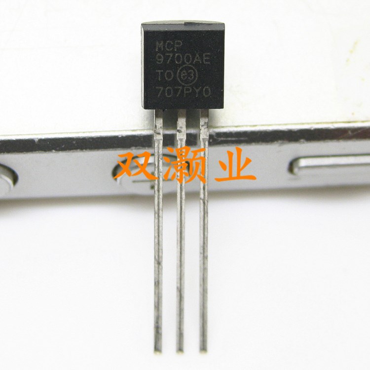 MCP9700A-E/TO TO92 精密温度传感器 全新原装Microchip