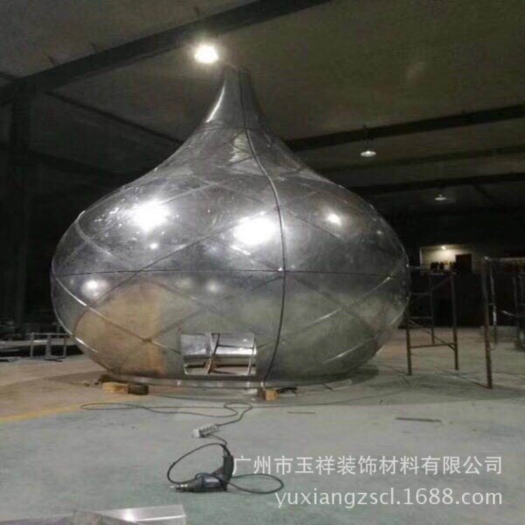 海南铝合金双曲造型加工 非标异形铝单板厂家定制