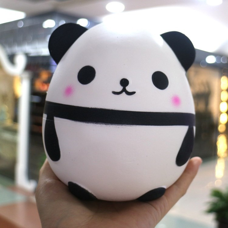 pu玩具仿真慢回弹 squishy 熊猫蛋 大个玩具 手感好