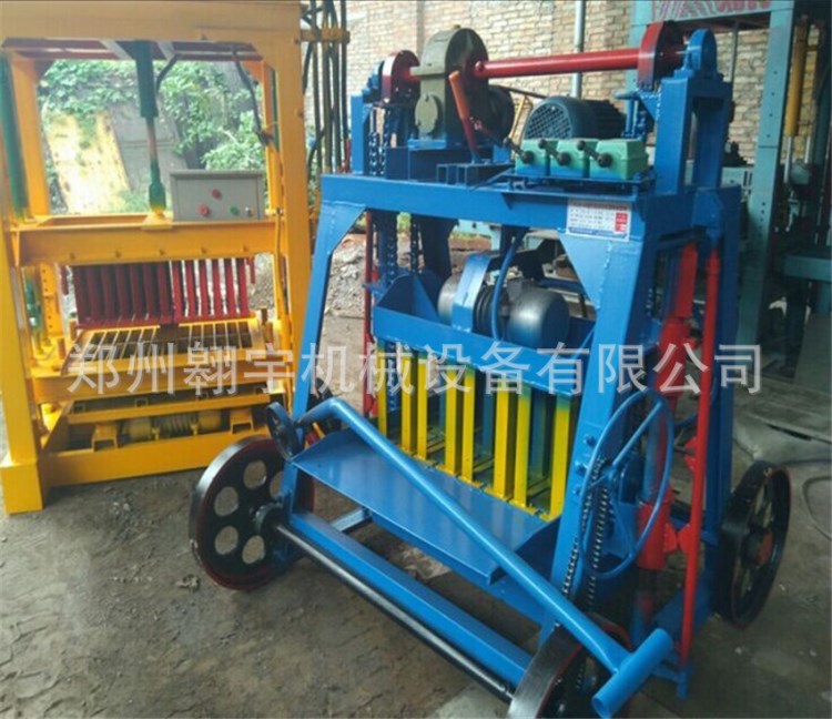 翱宇生产空心砖机 新型路面透水砖机 中小型马路花砖机特卖