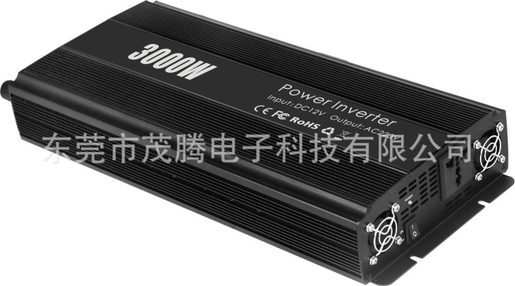 厂家直销逆变器3000W/12-220V带反接保护大功率太阳能逆变器