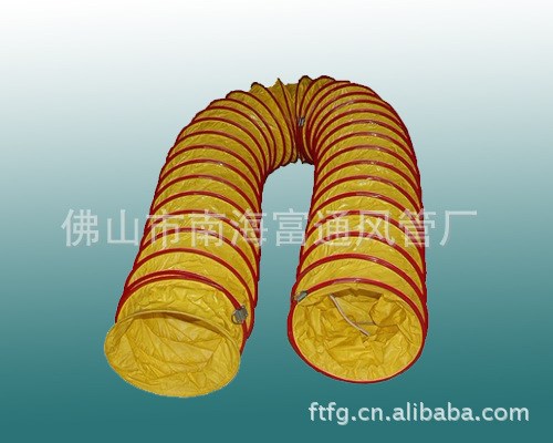 厂家直销供应负压管 耐磨胶条负压抽风管 高碳钢丝抽风机设备