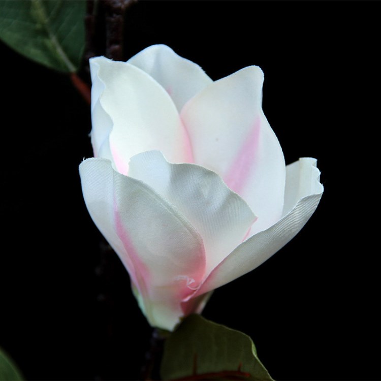 好韵仿真花假花绢花装饰花 仿真单枝玉兰花 居家装饰桌面摆放花艺