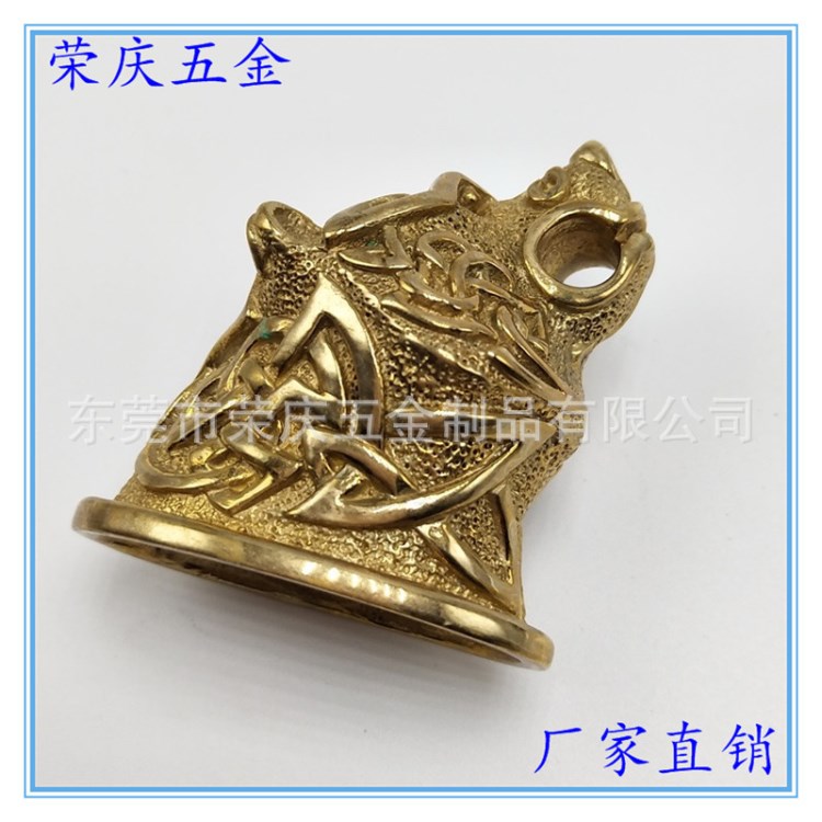 定制黄铜刀挡护手刀具护手黄铜护手刀档把手精雕刀柄把手套