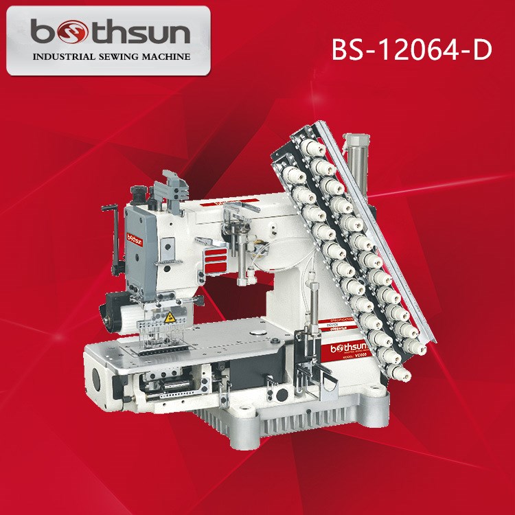 供应银箭款 BS-VC008-12064P-D 多针机工业缝纫机 宝森牌 缝纫机