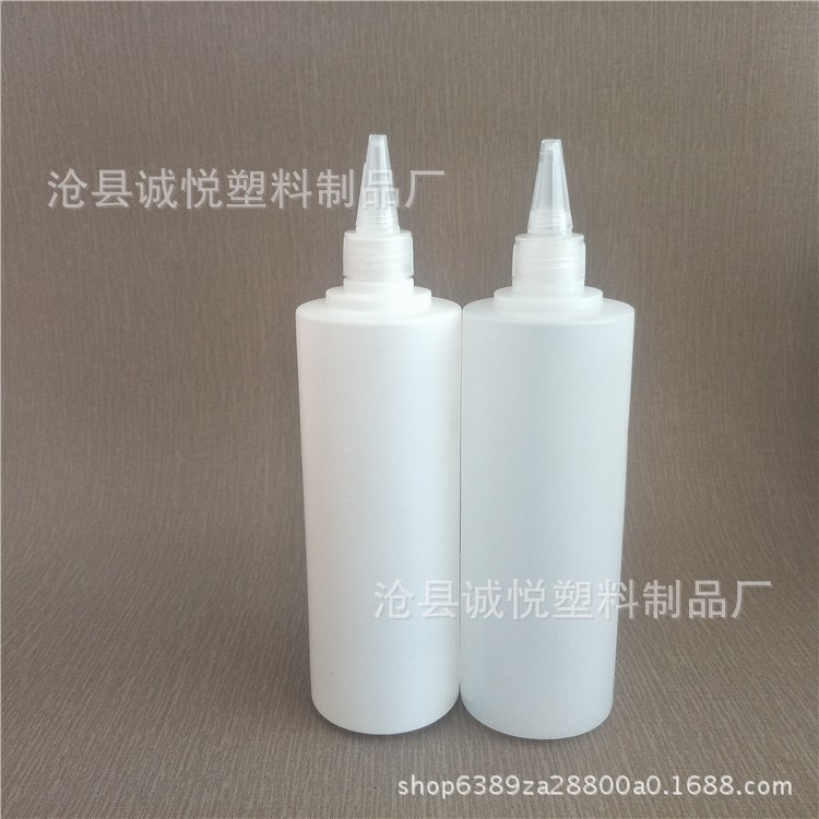 生产400ml500ml尖嘴瓶塑料瓶化工油瓶油墨瓶胶水瓶调味瓶小口油瓶