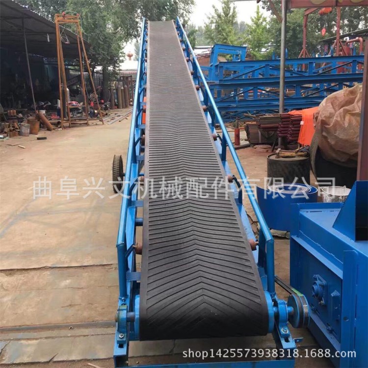 日照砂石皮带输送机 可以把沙石运输上车的机器 石子用的装车机