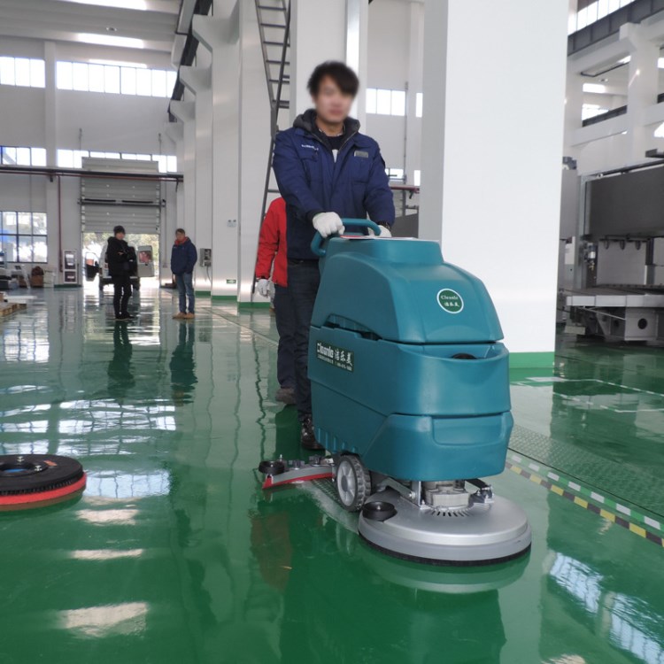 手推式洗地机电瓶式洗地吸干机超市自动洗地机杭州洗地机