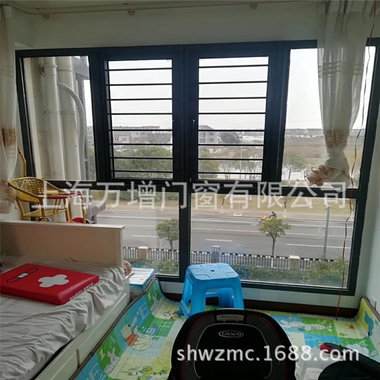 万增门窗有限公司供应江苏省苏州市铝合金阳台窗隔音门窗订制服务