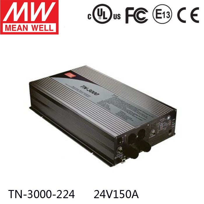 原装 台湾明纬TN-3000-224 24V150A太阳能 市电两用逆变器