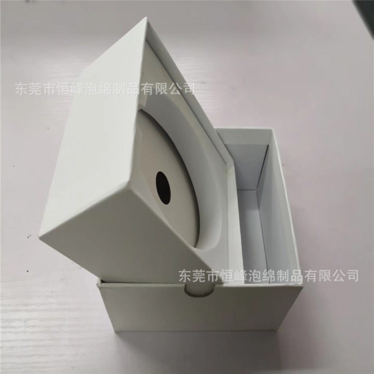恒峰定制冲压上盖海绵内衬 下盖雕刻泡棉内衬 eva泡棉内衬