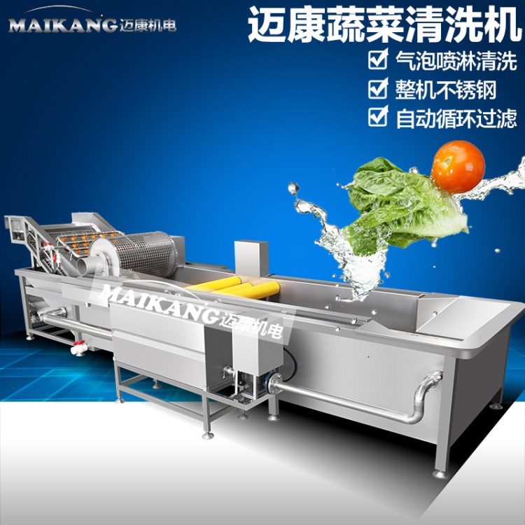 茶叶清洗机 气泡冲浪蔬菜酱腌菜清洗机