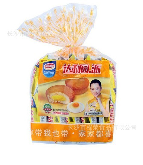 达利园派蛋黄味注心蛋黄派250g  零食品休闲糕点早餐批发出售