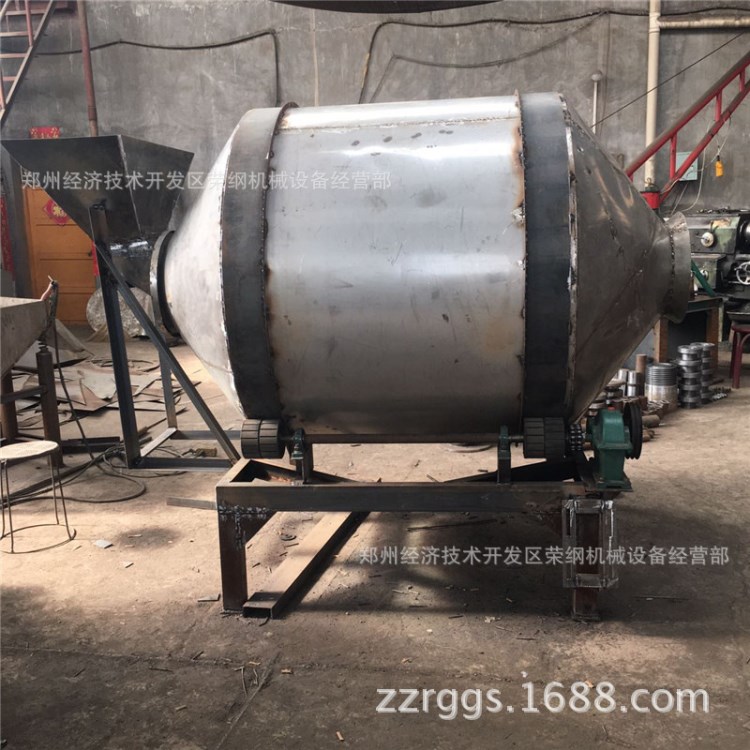 自动上料350型滚筒水泥搅拌机 简易式混凝土搅拌机全自动搅拌机