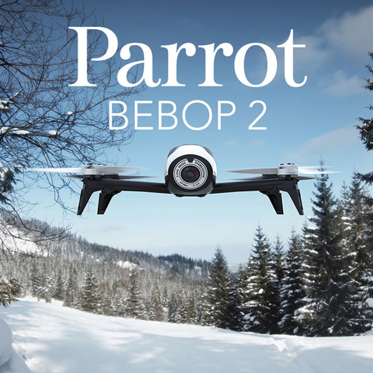 派诺特Parrot Bebop2四轴飞行器高清航拍无人机遥控飞机FPV眼镜