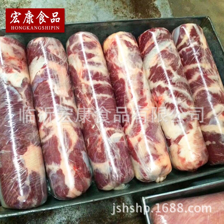 厂家直销供应 猪肉 去皮五花  冷冻三线卷 猪肉产品 量大优惠