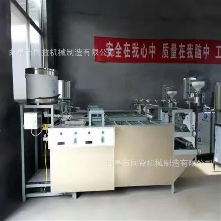 辽源豆腐皮机 不锈钢干净卫生豆腐皮制作机 同益推荐曲阜豆腐皮机