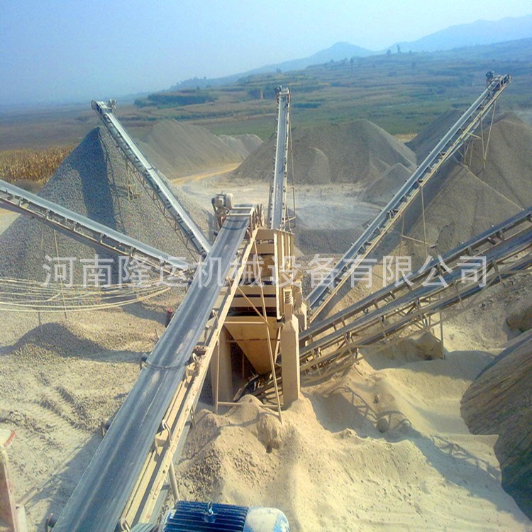石头破碎生产线 成套石料制砂生产线 矿石破碎生产线隆运制造