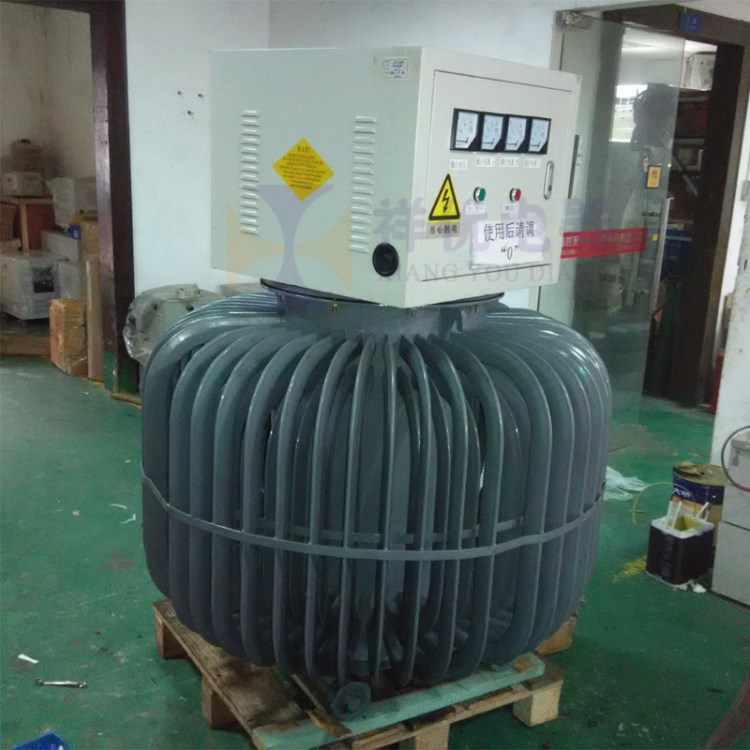 全铜芯！0-650V可调 380V大型电机试验专用油冷式感应调压器150KW