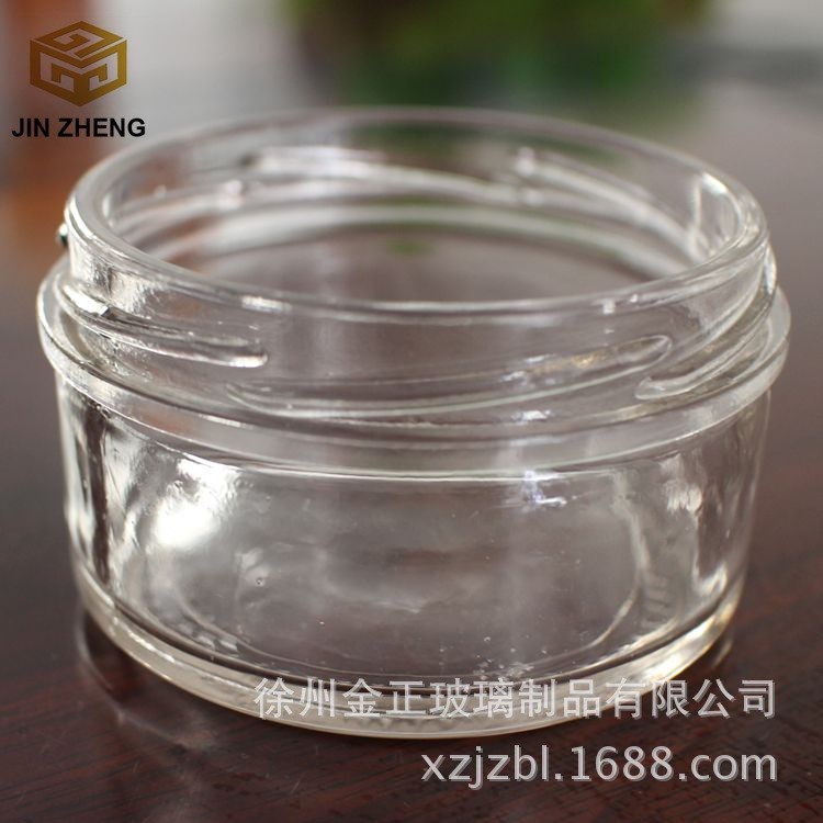 厂家供应     鱼子酱瓶虾酱各种果酱玻璃瓶120ml