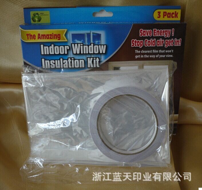 厂家供应 隔热窗膜 window insulation kit 欧美TV产品 举报