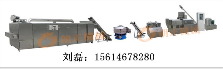 山东膨化机设备，面包糠机械，面包屑成型机-济南朗正机械