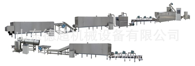 早餐谷物玉米片生产机器,营养早餐粥片加工设备