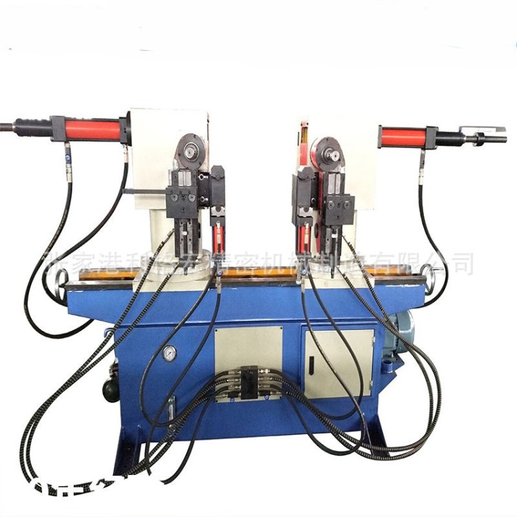 38双头不锈钢弯管机 厂家直销液压弯管机 90&deg;对称弯管机