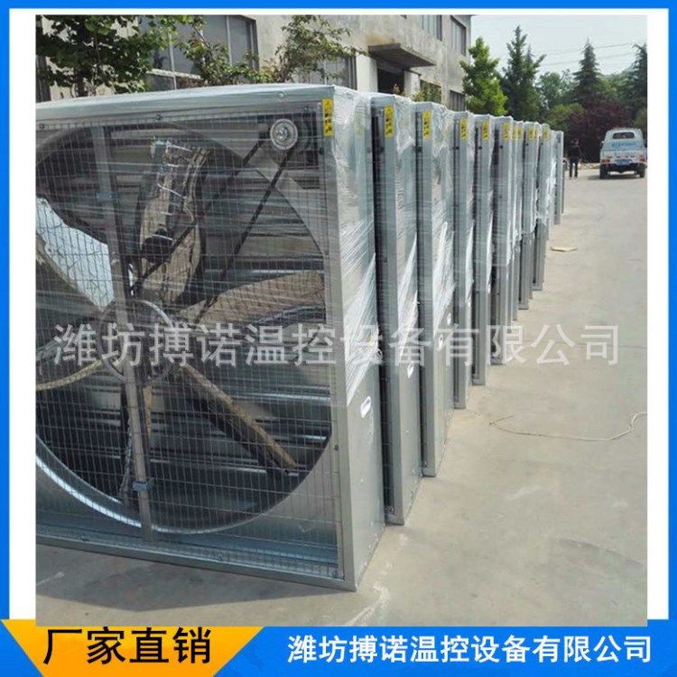 厂家直销 镀锌板推拉1250型 排风降温系统 安装