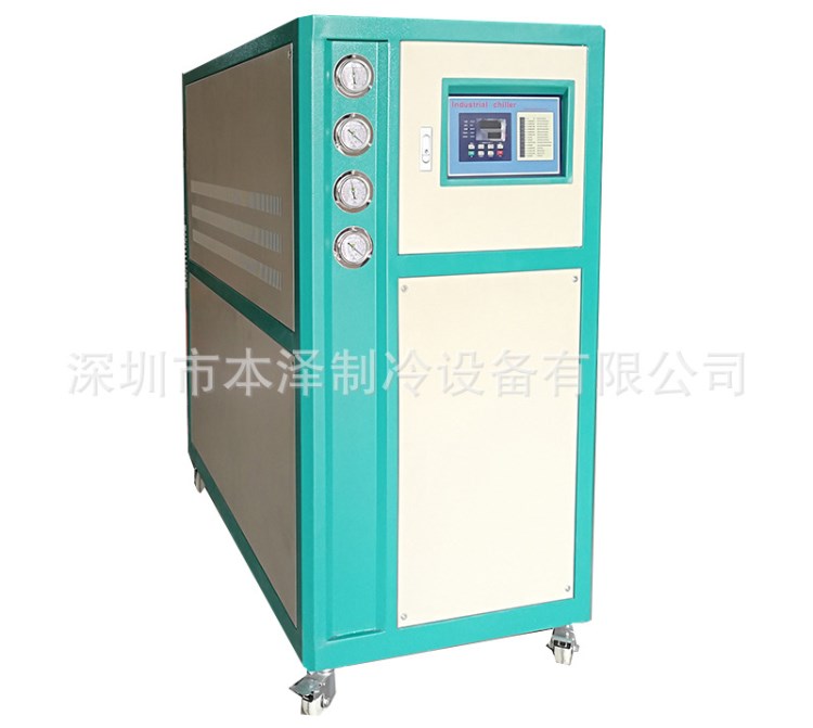 冷却水循环制冷机 93KW制冷量箱型水冷式冷水机 本泽厂家直销