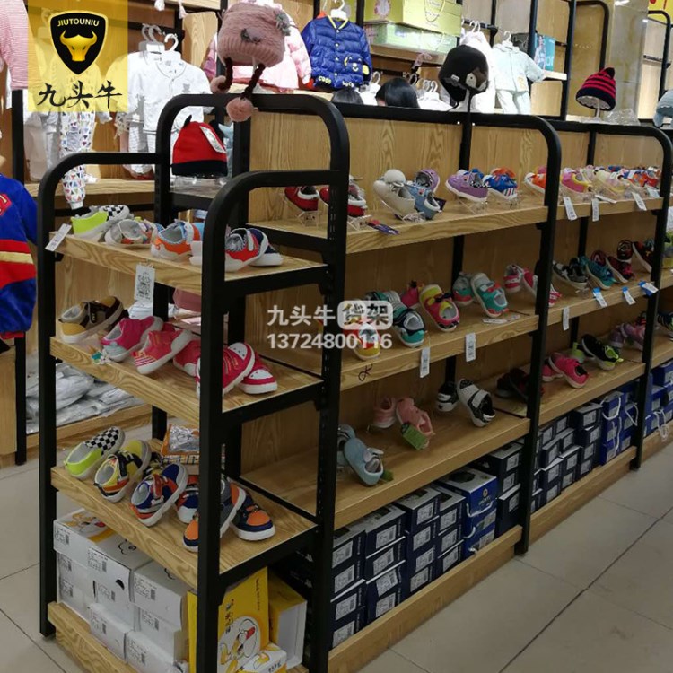 母婴店货架 商场超市童装店玩具店孕婴店展示架 婴儿服装货架批发