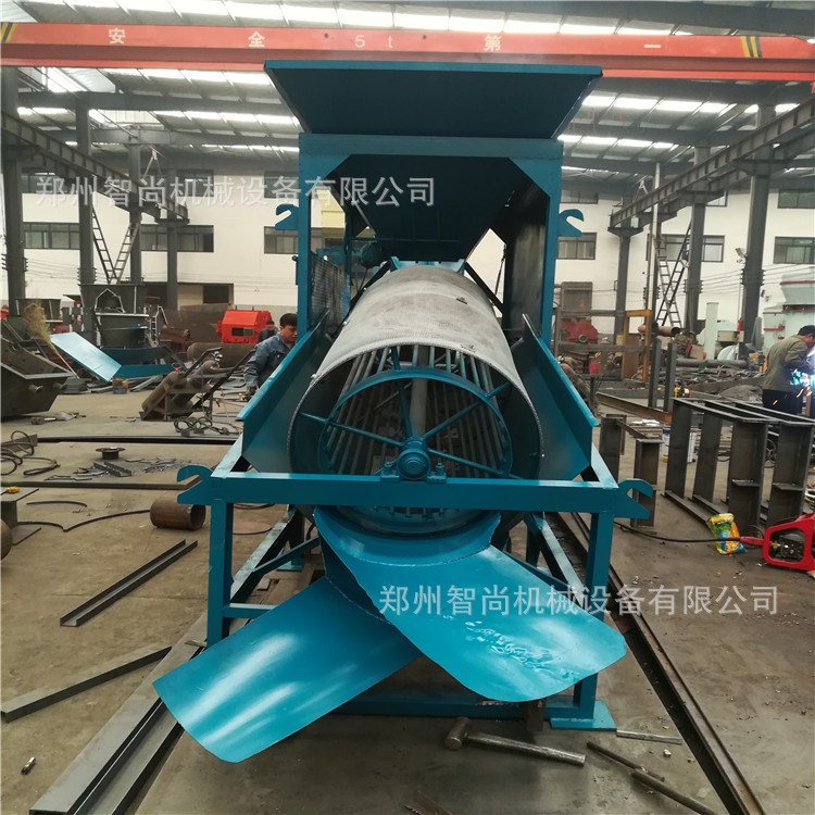 厂家供应 筛沙机 河沙专用 全自动滚筒式 沙石分离机械