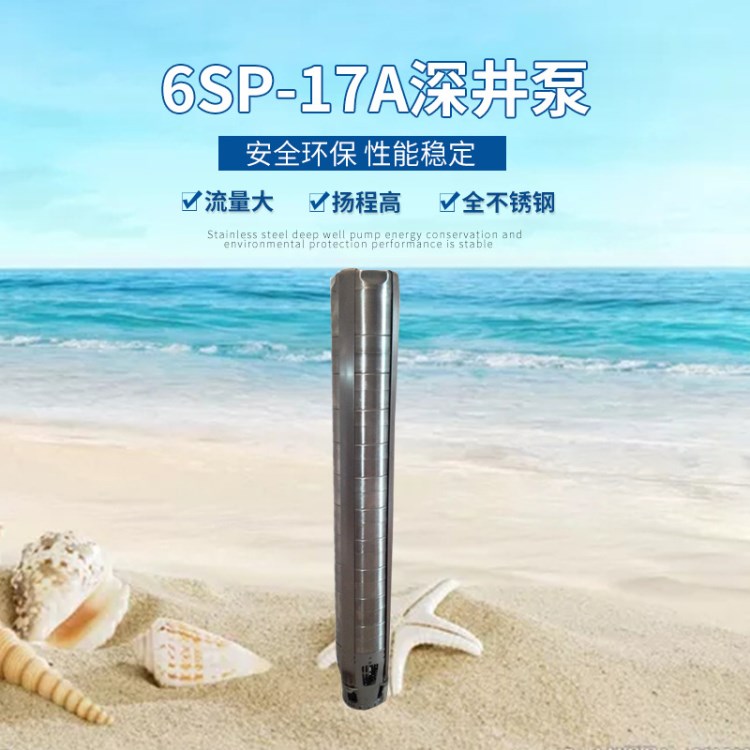 15KW 316材质冲压焊接海水提取/海水养殖潜水泵