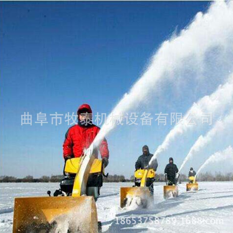 方便使用 小型铲雪机 城市道路除雪机 汽油自家花园大棚清雪机