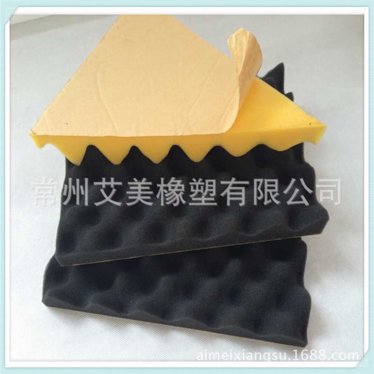 现货防火吸音海绵 隔音绵 鸡蛋绵 消音绵 KTV绵 波浪绵  云南
