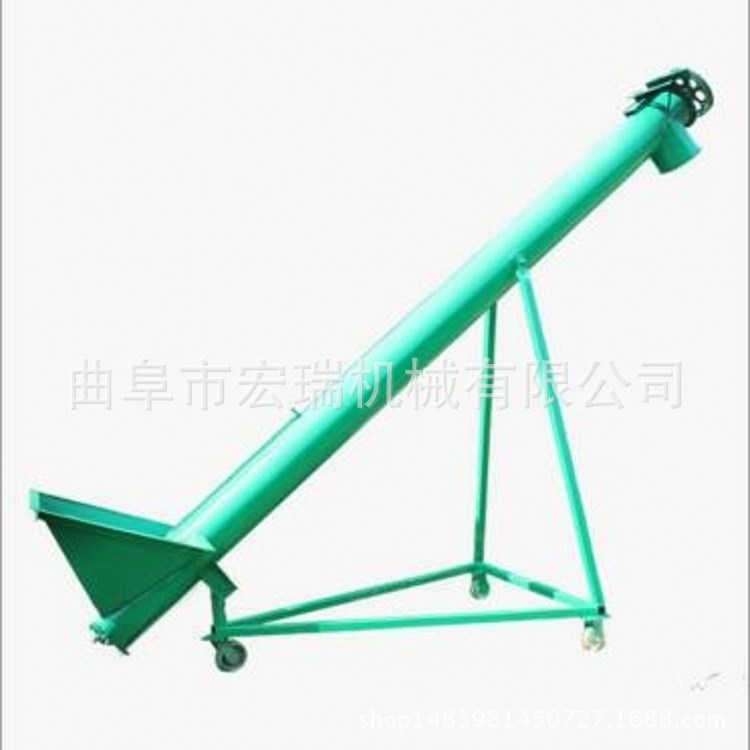 螺旋上料机 搅拌站管式螺旋输送机 干粉水泥螺旋输送机定做厂家