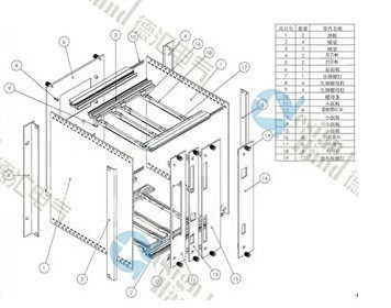 N质量 标准机箱 4U 19英寸标准机箱 低价 来电订购