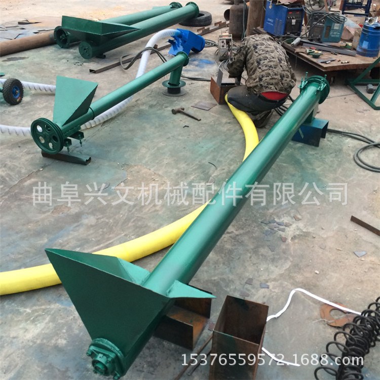 灌仓加料提升机 管式螺旋提升机 电动螺旋送料机