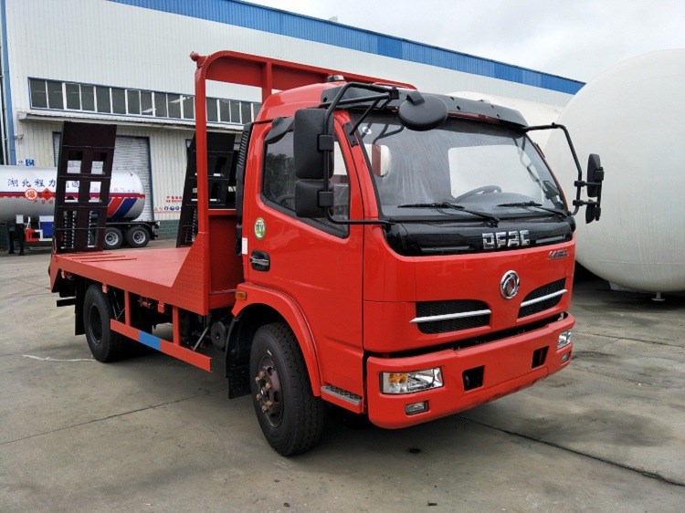南昌小型挖机平板拖车 推土机平板运输车 江淮15吨挖土机平板车