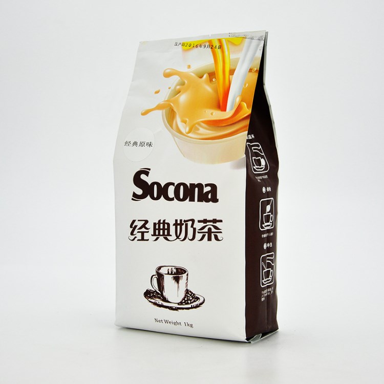 Socona经典奶茶 原味奶茶粉1000g 三合一速溶珍珠奶茶粉