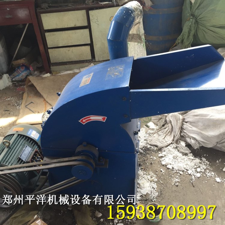 外墙保温颗粒专用粉碎机  立式泡沫颗粒机  产量高泡沫粉碎机