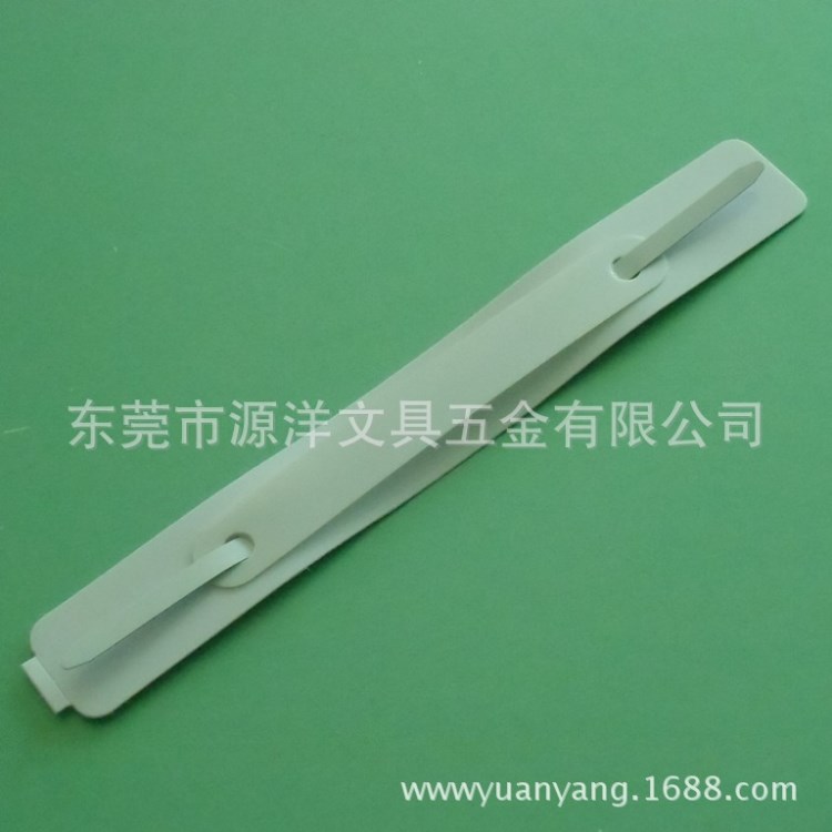 现货供应龙门装订夹 医用专用白色粘性塑料夹子 工厂