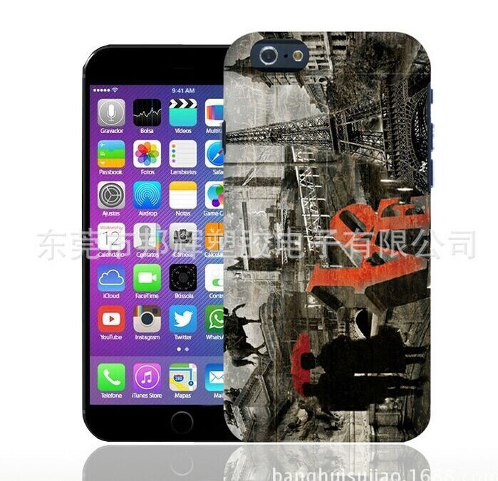 IMD手机套 iPhone 6 手机壳定制 图案印刷IMD IML手机套加工厂