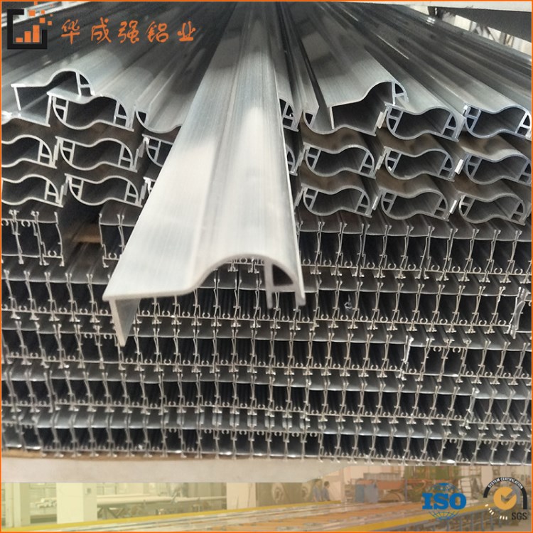 生产供应波浪形边框铝型材 家具装饰边框铝合金型材 可氧化拉丝