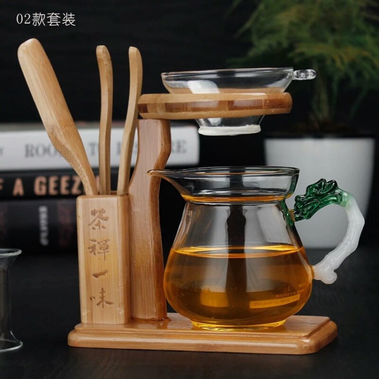 一件代发加厚耐热玻璃公道杯分茶器茶漏过滤功夫茶具茶杯茶海茶道