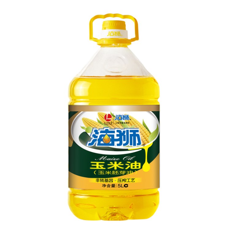 海狮玉米油5L 玉米胚芽油 压榨工艺 非转基因 厂家一级直销