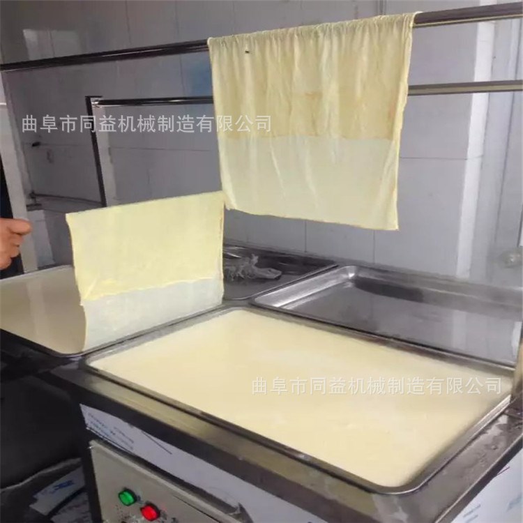 豆油皮 设备价格 小型投资的理想选择 腐竹机是现货 同益机械