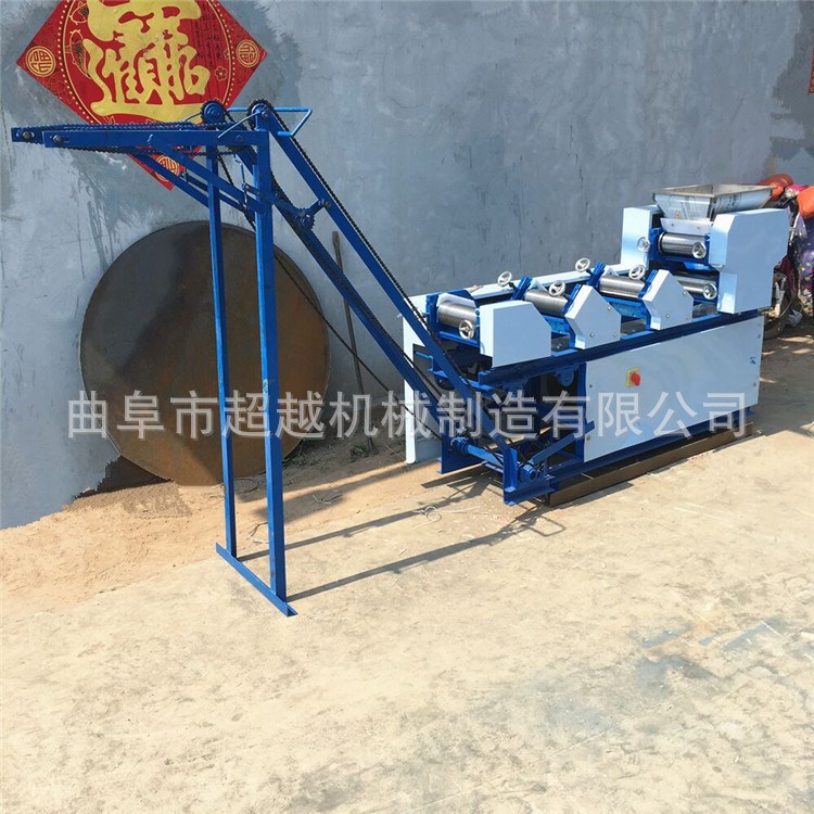 多功能压面叠皮一体机 全自动鲜面条成型机 6组多用挂面机
